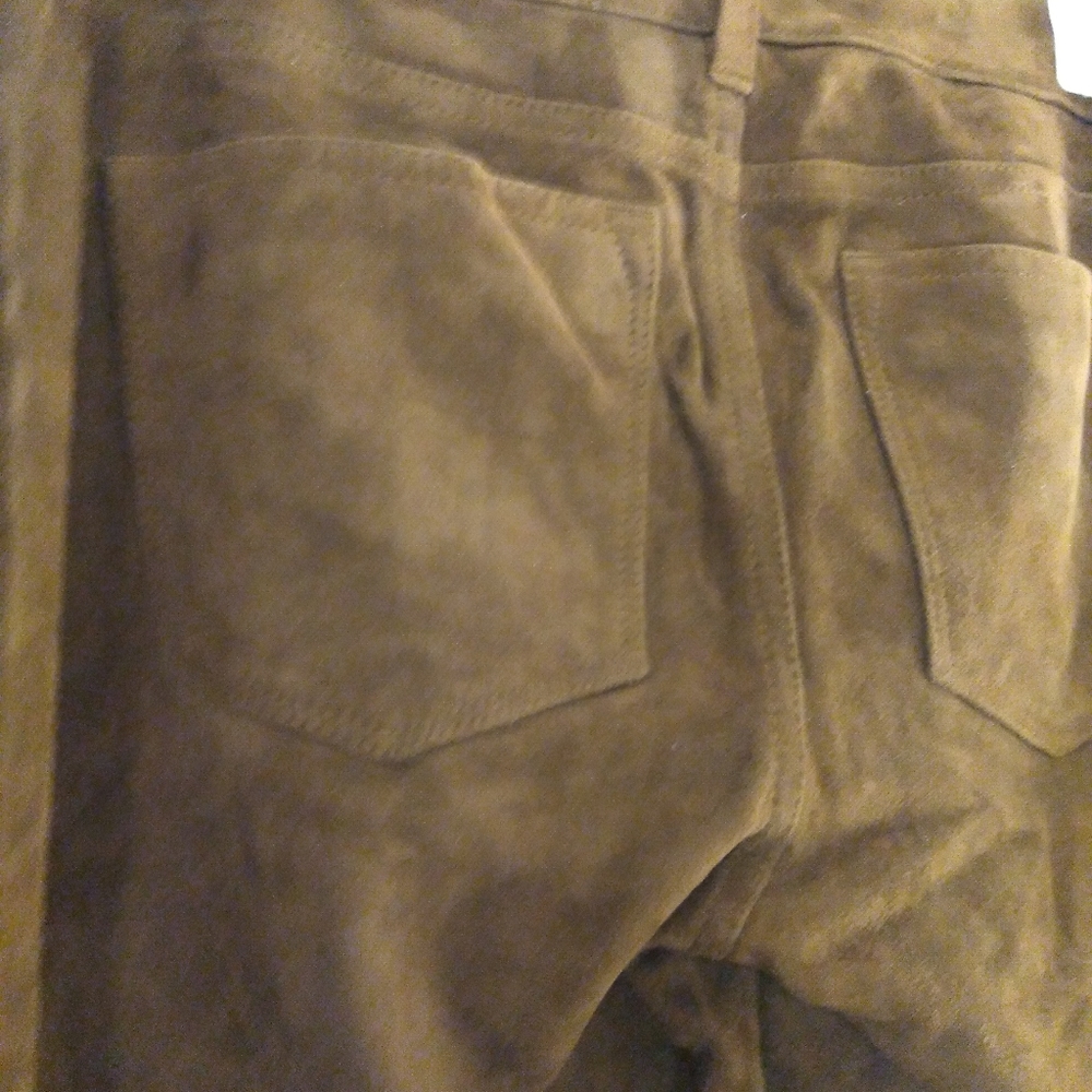 Lauren Ralph Lauren Jeans Co Suede Jeans - Picture 12 of 16